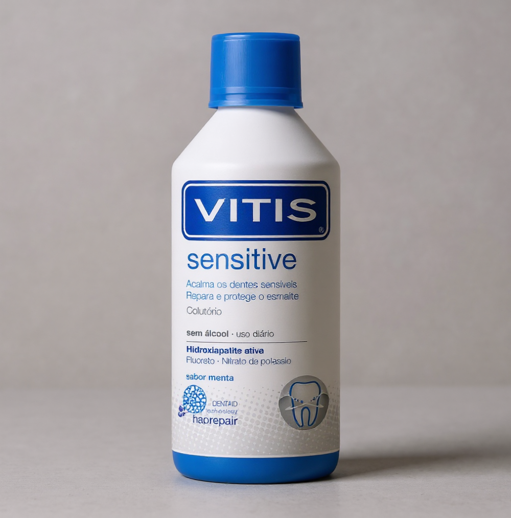 Vitis Sensitive Colutório para Dentes Sensíveis 500 ml